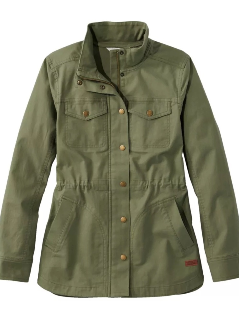 L.L.Bean BeanFlex Utility Jacket Olive Green Size S NWOT